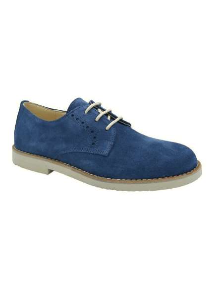 020334 Mocasin De Ceremonia en serraje Yowas Tejano