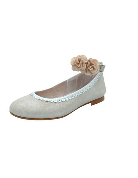 025653 Bailarina con Pulsera y Flor Fantasia Yowas Beig