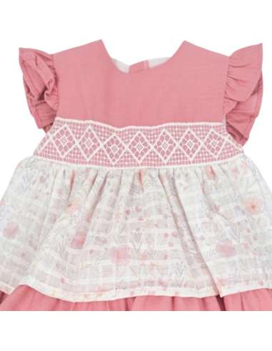 25127 GIRLS DRESS WITH KNICKERS BRAND BABYFERR