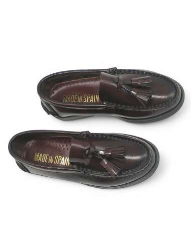 Mocasín shoes tassels Florentic 213 Burgundy