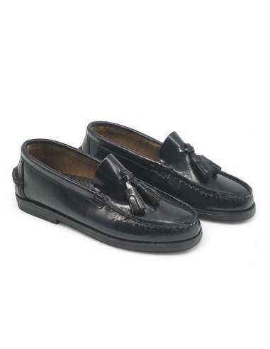 Mocasín shoes tassels Florentic 213 Black