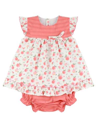 025123 GIRLS DRESS WITH KNICKERS BRAND BABYFERR