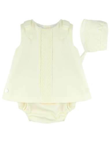 03BEI ROCIO BABY SET BOW BRAND DULCE DE FRESA