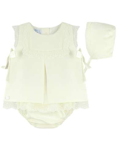 012BE TERESA BABY SET BOW BRAND DULCE DE FRESA