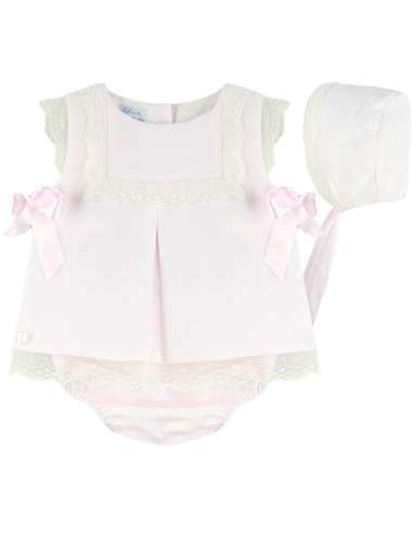 012RO ADA BABY SET BOW BRAND DULCE DE FRESA