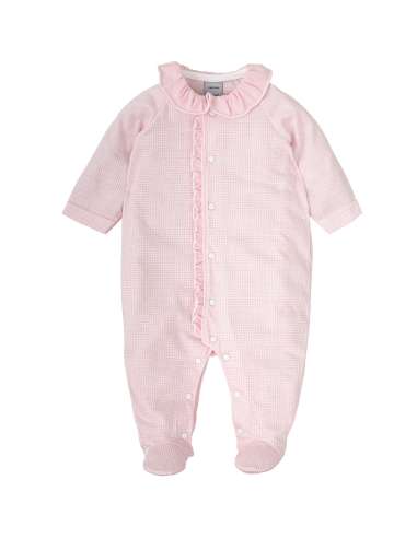 011213 COTTON ROMPER PINK FAIRY COLLECTION. BABIDU