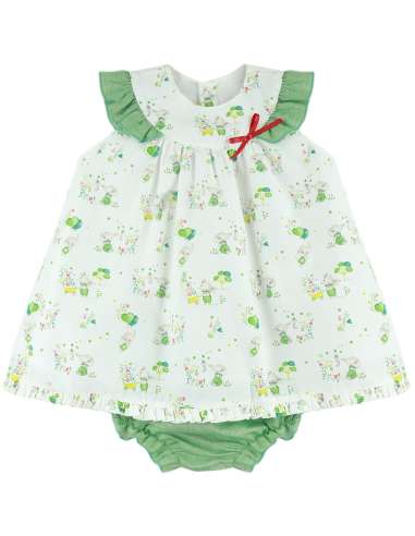 025129 Elephant Babydoll Dress BABYFERR