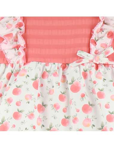 25525 Vestido Niña Manzana MARCA BABYFERR