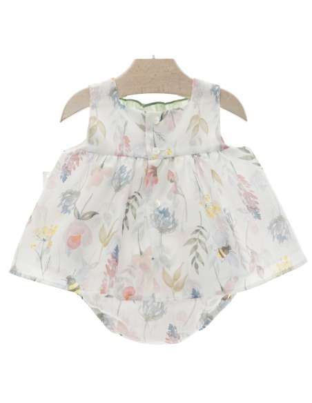 DS0072 Dress and Nappy Cover Family Jamaica BRAND DEL SUR