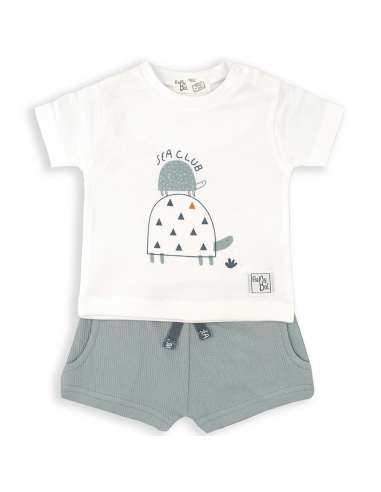 150837  TWO PIECE BABY BOY SET BRAND BABYBOL