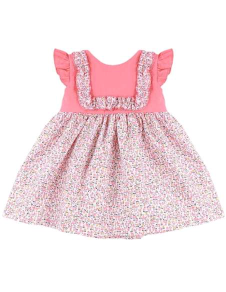 25505 Coral Dress Girl Ajolote BRAND BABYFERR