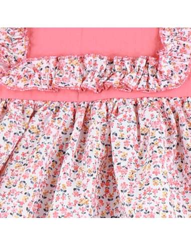 25505 Coral Dress Girl Ajolote BRAND BABYFERR