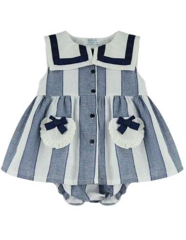 026002DF Danio Baby Dress DULCE DE FRESA