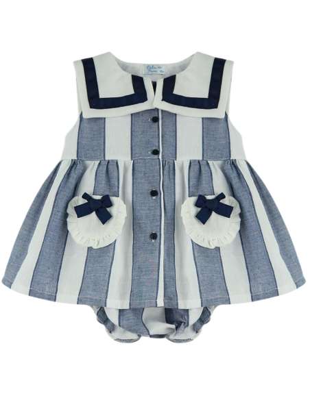 26002DF Danio Baby Dress DULCE DE FRESA