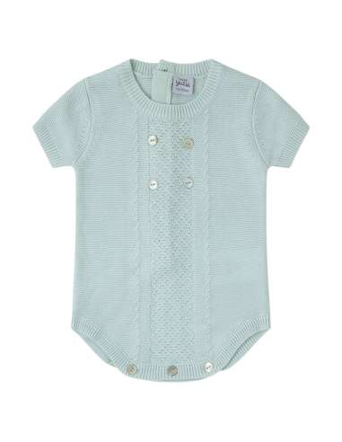 25110592  BABY ROMPER IN PERLE THREAD BRAND YATSI