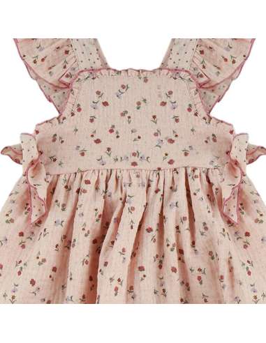 26036DF Dress with bow BRAND DULCE DE FRESA