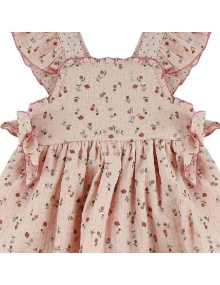 26036DF Vestido Lazos Petra MARCA DULCE DE FRESA