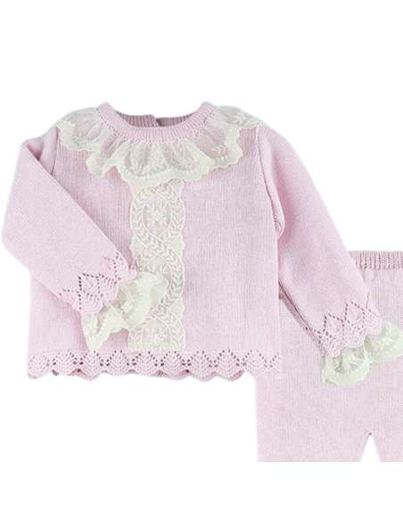 25116DF Venus Pink Cotton Set BRAND DULCE DE FRESA