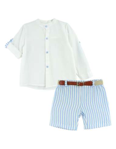 025330 Conjunto Niño Delfin Azul MARCA BABYFERR