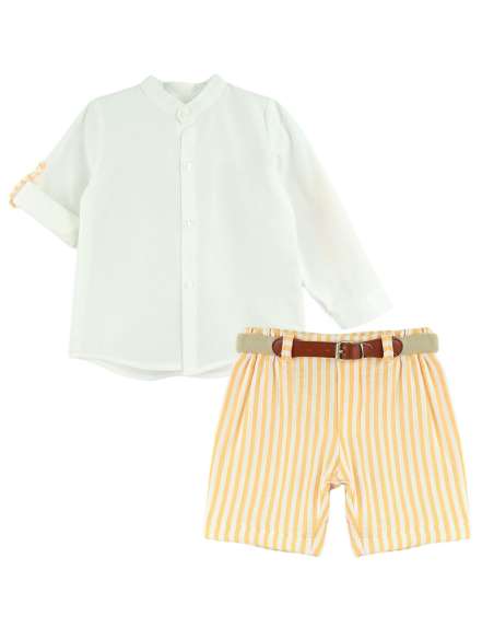 25330 Oranje Dolfijn Jongensset BRAND BABYFERR