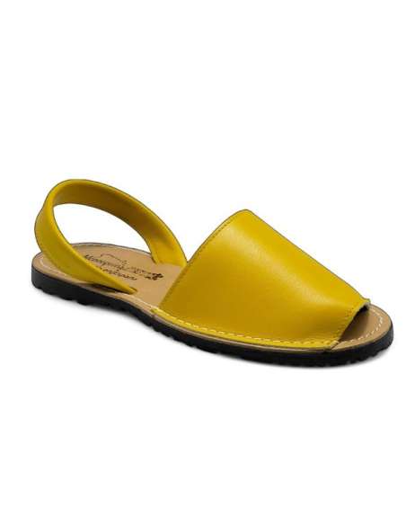 SPANISH AVARCAS IN LEATHER 550 LEMON