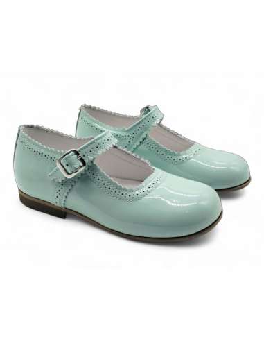Mary Janes in patent leather Cocoboxi 6275 Mint