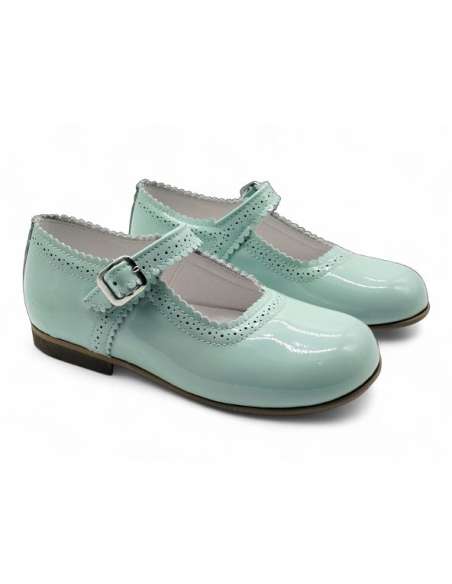 Mary Janes in patent leather Cocoboxi 6275 Mint