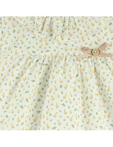 25405 Baby Dress with bonnet Brand Babyferr