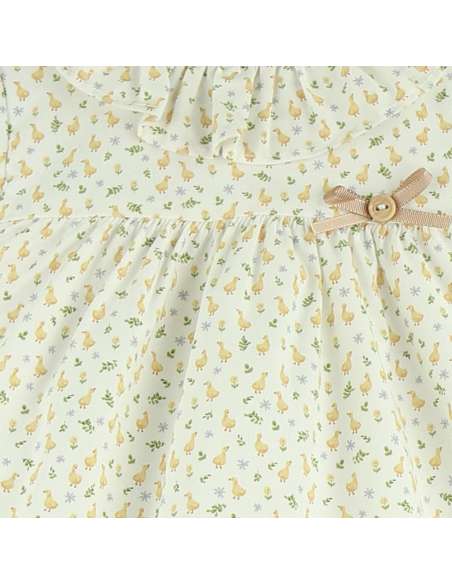 25405 Baby Dress with bonnet Brand Babyferr