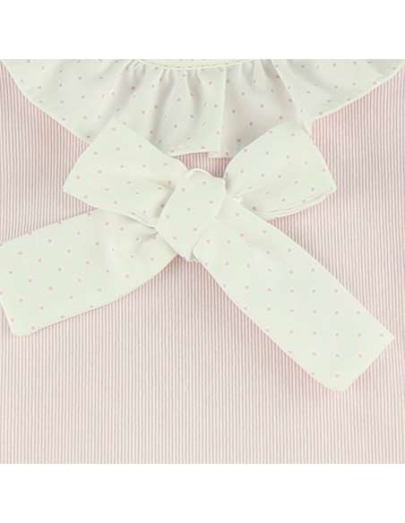 25417 ﻿Vestido y Cubrepañal with Bow BabyFerr