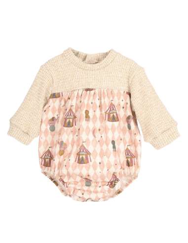 32504 Mistral Pink romper suit