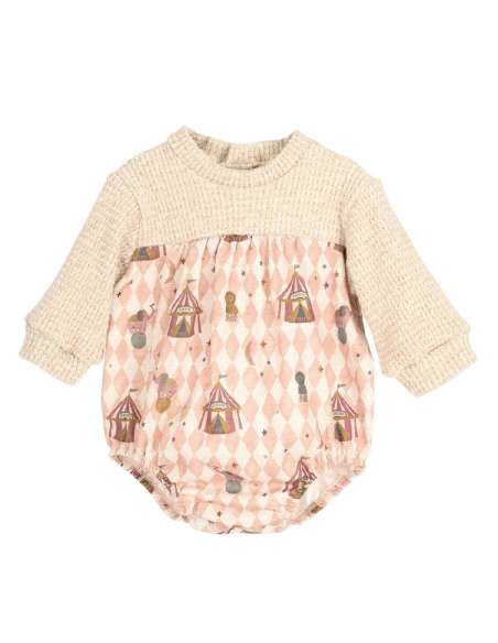 32504 Mistral Pink romper suit