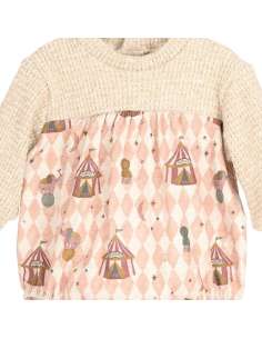 32504 Mistral Pink romper suit 2