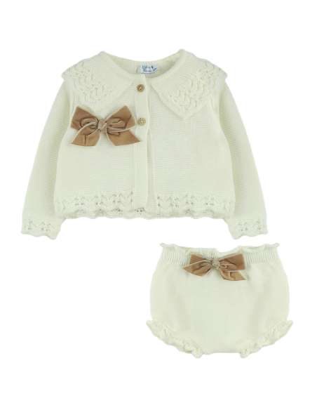 029929DF Jacket & Panties Orquidea Ecru