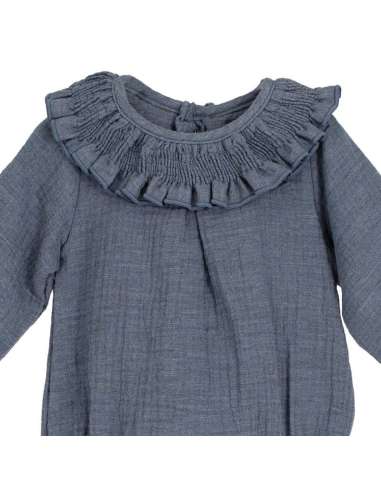 32519 Erus Blue romper suit