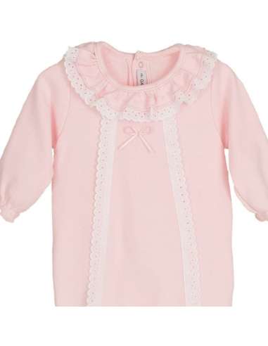33048 Gregal Pink romper suit