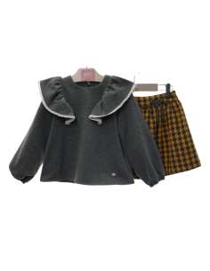 Y2252 SWEATSHIRT AND SKIRT SET