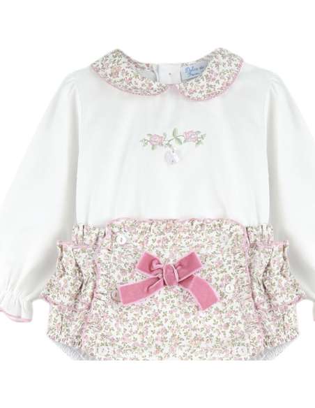 027034DF Belgica Baby Girl Set