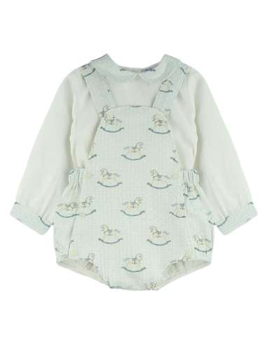 0260007DF Balancin Romper Set with Shirt