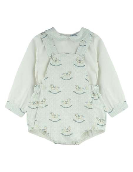 0260007DF Balancin Romper Set with Shirt