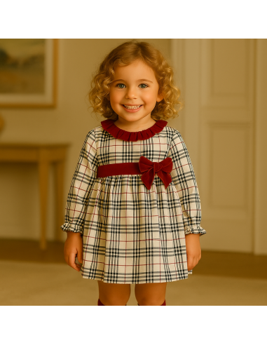 0260015DF Burberry Check Dress