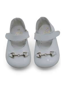 Merceditas en Piel Charol Gucci 701 blanco 2