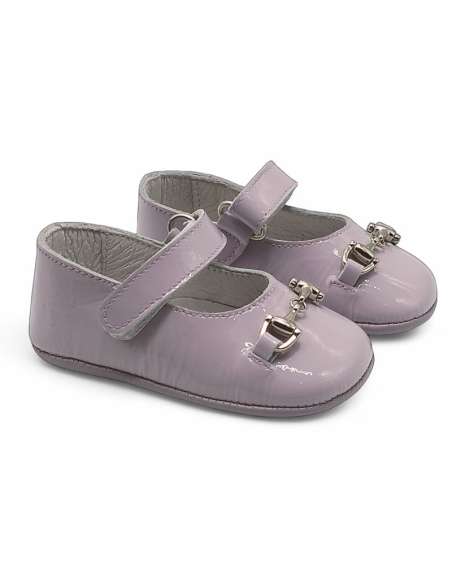 Merceditas en Piel Charol Gucci 701 lila