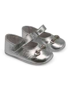 Merceditas en Piel Gucci 701 Plata