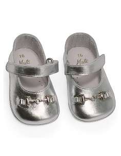 Merceditas en Piel Gucci 701 Plata 2