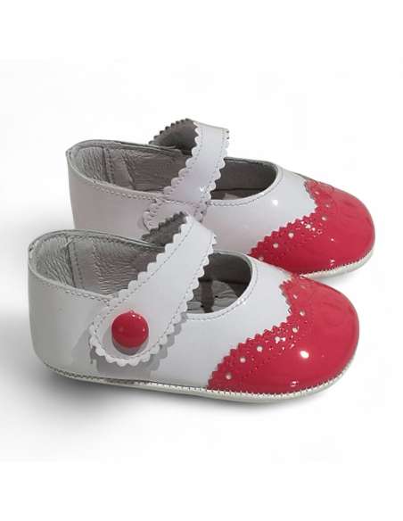 Soft Sole Mary Janes 700 Fuxia