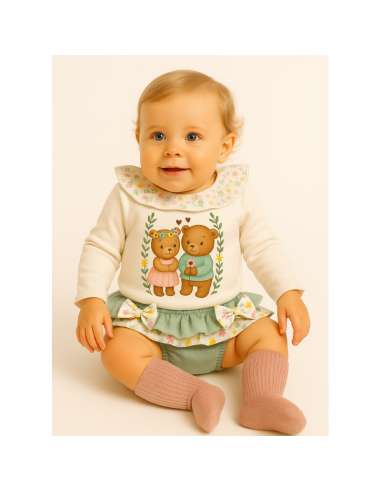 103009 CONJUNTO BEBE DIVERCHIC OSITOS