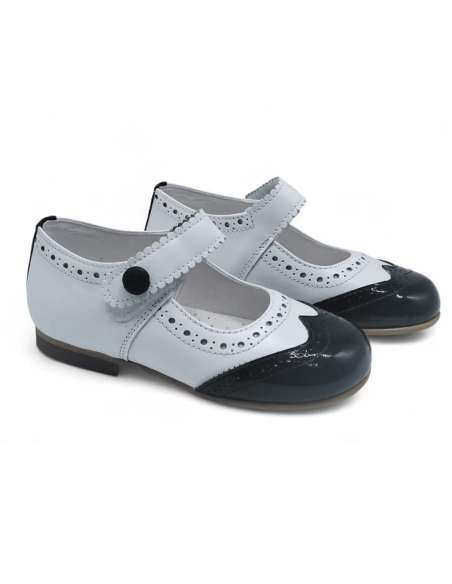 1575 Negro Two tones Mary jane