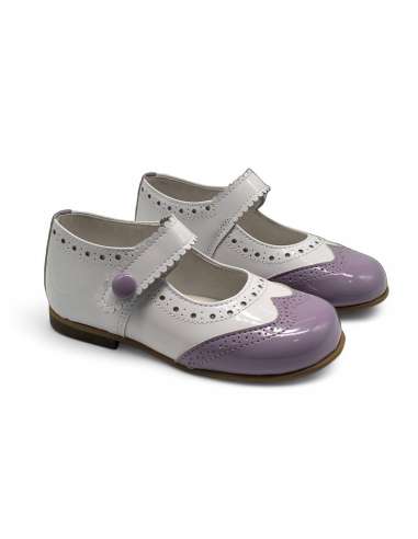 1575 Lila Two tones Mary jane