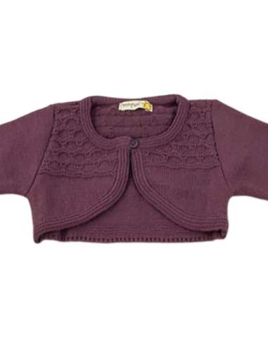 105890 CHAQUETA PERLÉ NIÑA